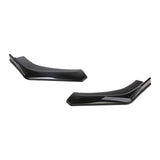Maxbell 3 Pieces Universal Car Front Bumper Lip Kit Replaces Automotive Premium Black