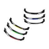 Maxbell 3 Pieces Universal Car Front Bumper Lip Kit Replaces Automotive Premium Black