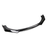 Maxbell 3 Pieces Universal Car Front Bumper Lip Kit Replaces Automotive Premium Black White