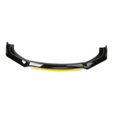 Maxbell 3 Pieces Universal Car Front Bumper Lip Kit Replaces Automotive Premium Black  Yellow