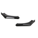 Maxbell 3 Pieces Universal Car Front Bumper Lip Kit Replaces Automotive Premium Black Green