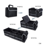 Maxbell Car Trunk Organizer Reinforced Handles Waterproof Sturdy for Sedans