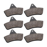 Maxbell 6Pcs Front Rear Brake Pads Set for Arctic 250 300 375 Motorcycle Parts