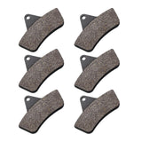 Maxbell 6Pcs Front Rear Brake Pads Set for Arctic 250 300 375 Motorcycle Parts