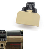 Maxbell Vehicle Glove Box Door Cover Lid Latch Handle 6Q0 857 131 D for VW Polo Beige Without Hole
