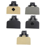 Maxbell Vehicle Glove Box Door Cover Lid Latch Handle 6Q0 857 131 D for VW Polo Beige Without Hole