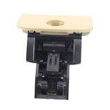 Maxbell Vehicle Glove Box Door Cover Lid Latch Handle 6Q0 857 131 D for VW Polo Beige With Hole