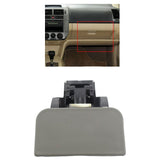 Maxbell Vehicle Glove Box Door Cover Lid Latch Handle 6Q0 857 131 D for VW Polo Gray Without Hole