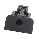 Maxbell Vehicle Glove Box Door Cover Lid Latch Handle 6Q0 857 131 D for VW Polo Black With Hole