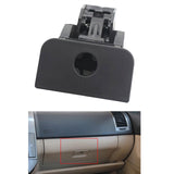 Maxbell Vehicle Glove Box Door Cover Lid Latch Handle 6Q0 857 131 D for VW Polo Black With Hole