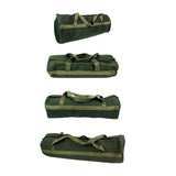 Maxbell Thickened Canvas Tool Bag Storage Organizer with Zipper Case Tote 40cmx15cm
