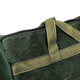 Maxbell Thickened Canvas Tool Bag Storage Organizer with Zipper Case Tote 40cmx15cm
