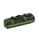 Maxbell Thickened Canvas Tool Bag Storage Organizer with Zipper Case Tote 45cmx15cm