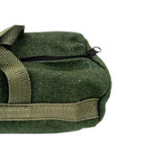 Maxbell Thickened Canvas Tool Bag Storage Organizer with Zipper Case Tote 45cmx15cm