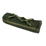 Maxbell Thickened Canvas Tool Bag Storage Organizer with Zipper Case Tote 60mx18cm