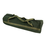 Maxbell Thickened Canvas Tool Bag Storage Organizer with Zipper Case Tote 60mx18cm