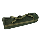Maxbell Thickened Canvas Tool Bag Storage Organizer with Zipper Case Tote 60mx18cm
