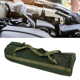 Maxbell Thickened Canvas Tool Bag Storage Organizer with Zipper Case Tote 60mx18cm