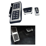 Maxbell Fuel Accelerator Brake Pedal Pads Kit AntiSlip for Audi A3 2014-2020 Style A