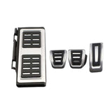 Maxbell Fuel Accelerator Brake Pedal Pads Kit AntiSlip for Audi A3 2014-2020 Style B