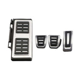 Maxbell Fuel Accelerator Brake Pedal Pads Kit AntiSlip for Audi A3 2014-2020 Style B