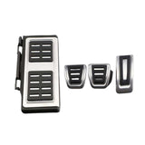 Maxbell Fuel Accelerator Brake Pedal Pads Kit AntiSlip for Audi A3 2014-2020 Style B