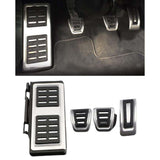 Maxbell Fuel Accelerator Brake Pedal Pads Kit AntiSlip for Audi A3 2014-2020 Style B