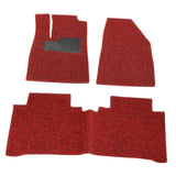 Maxbell 3 Pieces Car Floor Mats Wear Resistant for Byd Yuan Plus Atto 3 21-23 Red