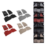 Maxbell 3 Pieces Car Floor Mats Wear Resistant for Byd Yuan Plus Atto 3 21-23 Black