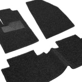 Maxbell 3 Pieces Car Floor Mats Wear Resistant for Byd Yuan Plus Atto 3 21-23 Black