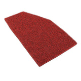 Maxbell 3 Pieces Car Floor Mats Wear Resistant for Byd Yuan Plus Atto 3 21-23 Red