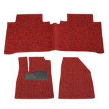 Maxbell 3 Pieces Car Floor Mats Wear Resistant for Byd Yuan Plus Atto 3 21-23 Red