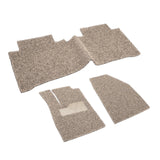 Maxbell 3 Pieces Car Floor Mats Wear Resistant for Byd Yuan Plus Atto 3 21-23 Beige