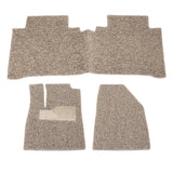 Maxbell 3 Pieces Car Floor Mats Wear Resistant for Byd Yuan Plus Atto 3 21-23 Beige