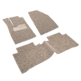 Maxbell 3 Pieces Car Floor Mats Wear Resistant for Byd Yuan Plus Atto 3 21-23 Beige