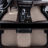 Maxbell 3 Pieces Car Floor Mats Wear Resistant for Byd Yuan Plus Atto 3 21-23 Beige