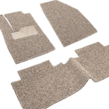 Maxbell 3 Pieces Car Floor Mats Wear Resistant for Byd Yuan Plus Atto 3 21-23 Beige