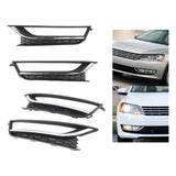 Maxbell Car Front Bumper Grille for Volkswagen Passat 2012 to 2015 Assembly Left 561853665A