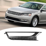 Maxbell Car Front Bumper Grille for Volkswagen Passat 2012 to 2015 Assembly Right 561853666A