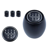 Maxbell Manual Gear Shift Knob Direct Replaces with 8mm 10mm 12mm Adapters Metal Black