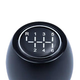 Maxbell Manual Gear Shift Knob Direct Replaces with 8mm 10mm 12mm Adapters Metal Black