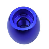 Maxbell Manual Gear Shift Knob Direct Replaces with 8mm 10mm 12mm Adapters Metal Blue