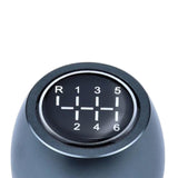 Maxbell Manual Gear Shift Knob Direct Replaces with 8mm 10mm 12mm Adapters Metal Titanium