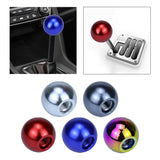 Maxbell Universal Gear Shift Knob Heads Accessory Accessories Quick Installation Car Argent