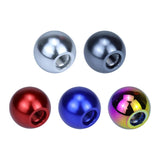 Maxbell Universal Gear Shift Knob Heads Accessory Accessories Quick Installation Car Argent