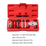 Maxbell 9 Pieces bearing Separator Puller Set Bearings splitters kit