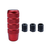 Maxbell Car Aluminum Alloy Gear Shift Knobs for Cars, Trucks, Buses, SUV Durable Red