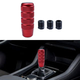 Maxbell Car Aluminum Alloy Gear Shift Knobs for Cars, Trucks, Buses, SUV Durable Red