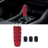 Maxbell Car Aluminum Alloy Gear Shift Knobs for Cars, Trucks, Buses, SUV Durable Red