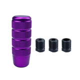 Maxbell Car Aluminum Alloy Gear Shift Knobs for Cars, Trucks, Buses, SUV Durable Purple